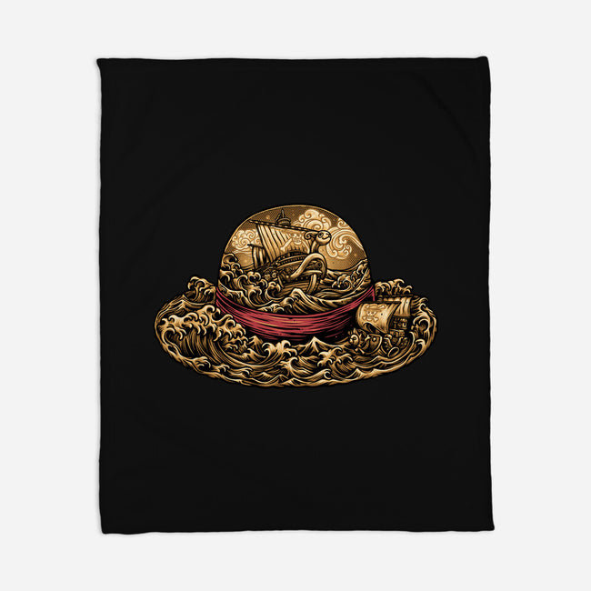 Pirate Hat-None-Fleece-Blanket-glitchygorilla