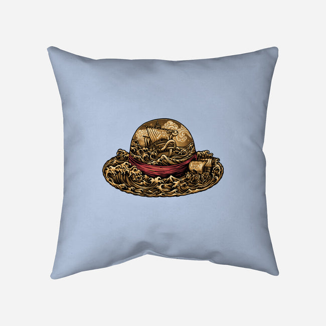 Pirate Hat-None-Removable Cover w Insert-Throw Pillow-glitchygorilla