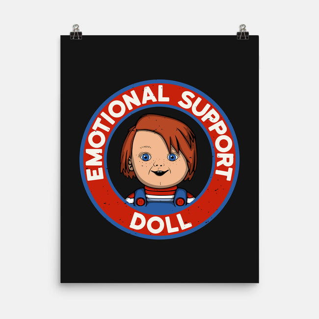 Emotional Support Doll-None-Matte-Poster-Melonseta