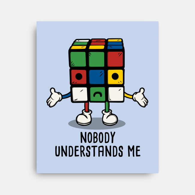 Nobody Understands Me-None-Stretched-Canvas-Melonseta