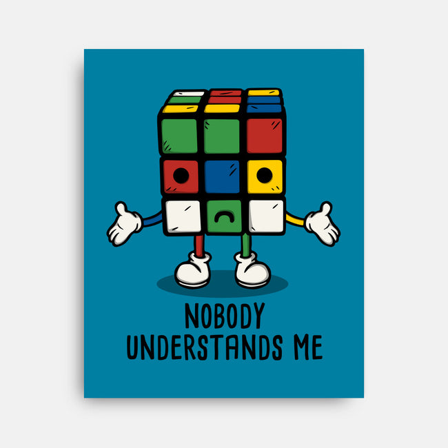 Nobody Understands Me-None-Stretched-Canvas-Melonseta