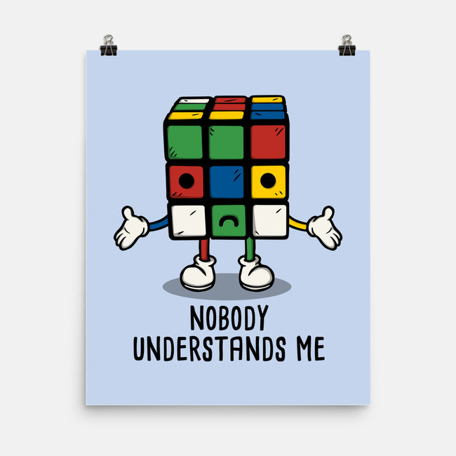 Nobody Understands Me-None-Matte-Poster-Melonseta