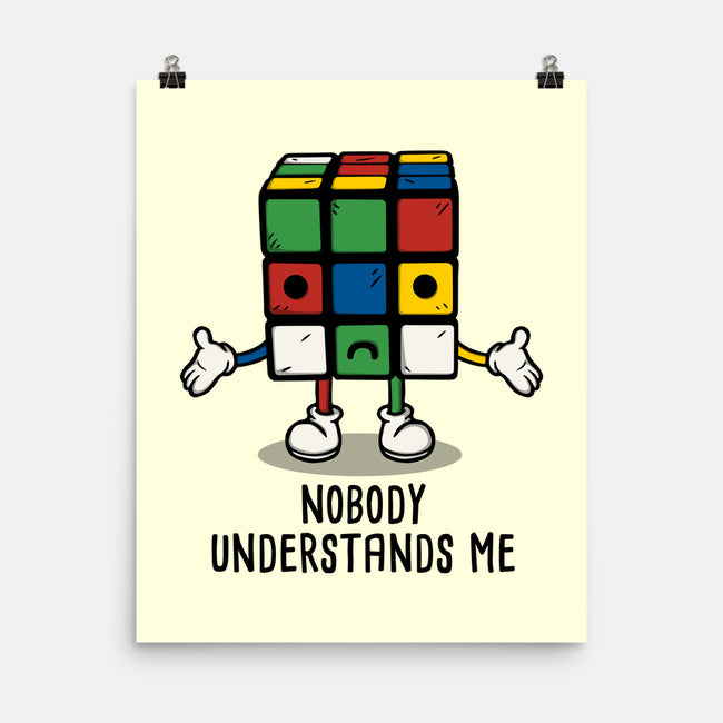 Nobody Understands Me-None-Matte-Poster-Melonseta