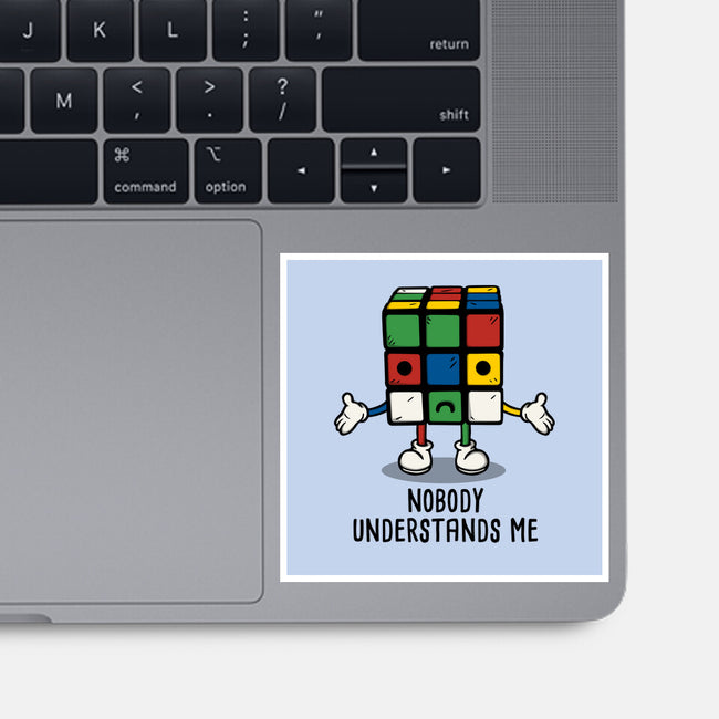 Nobody Understands Me-None-Glossy-Sticker-Melonseta