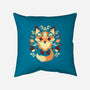 Autumn Fox Symmetry-None-Removable Cover w Insert-Throw Pillow-NemiMakeit