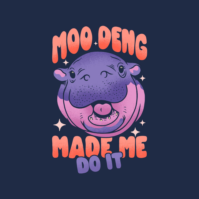 Moo Deng Made Me Do It-None-Fleece-Blanket-sachpica