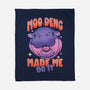 Moo Deng Made Me Do It-None-Fleece-Blanket-sachpica