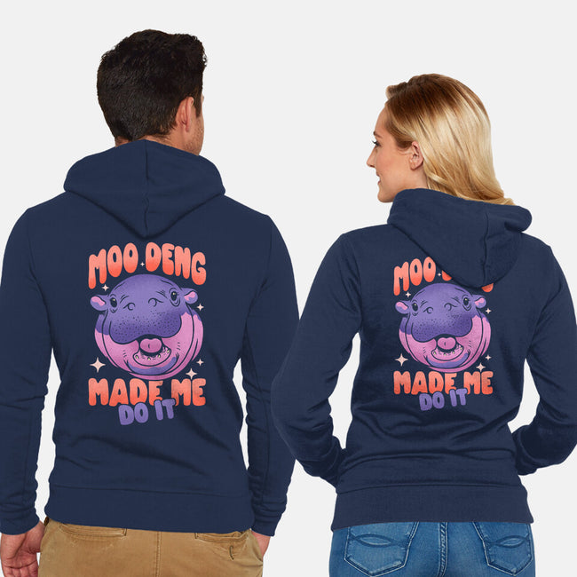 Moo Deng Made Me Do It-Unisex-Zip-Up-Sweatshirt-sachpica