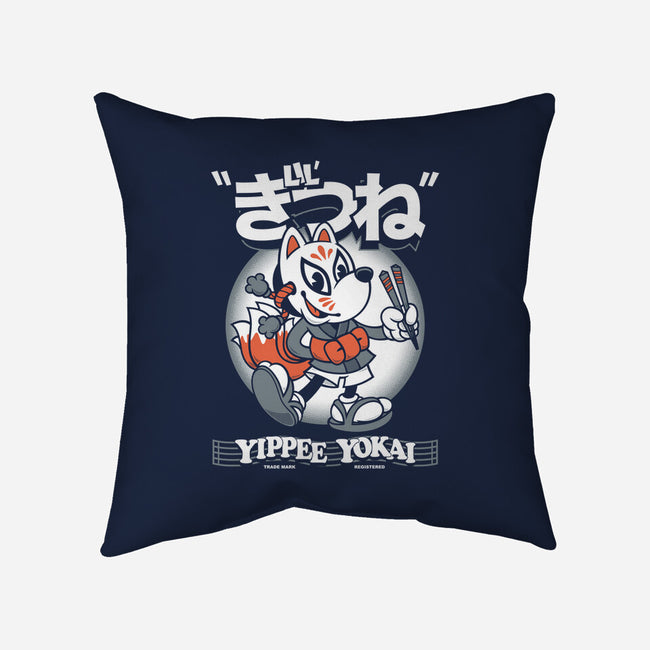 Lil Kitsune-None-Removable Cover w Insert-Throw Pillow-Nemons