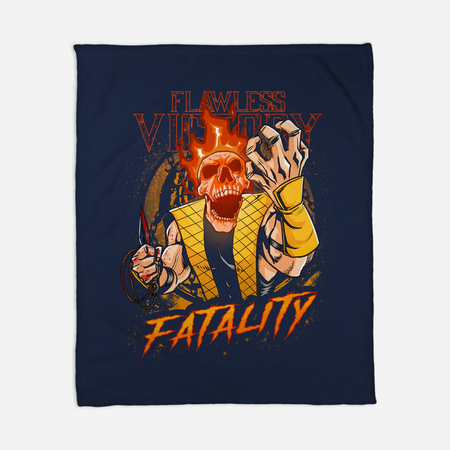 Fatality From Hell-None-Fleece-Blanket-Diego Oliver