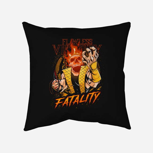 Fatality From Hell-None-Removable Cover w Insert-Throw Pillow-Diego Oliver