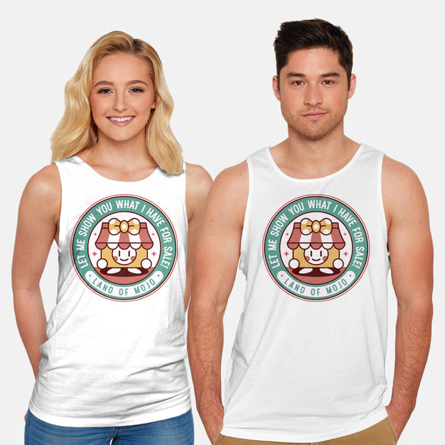 Marina Story Book Shopkeeper-Unisex-Basic-Tank-LAGELANTEE