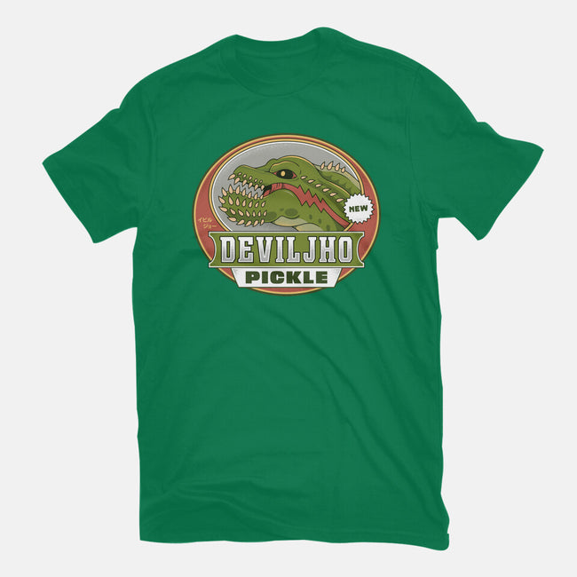 Deviljho Pickle Emblem-Unisex-Basic-Tee-LAGELANTEE