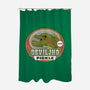 Deviljho Pickle Emblem-None-Polyester-Shower Curtain-LAGELANTEE