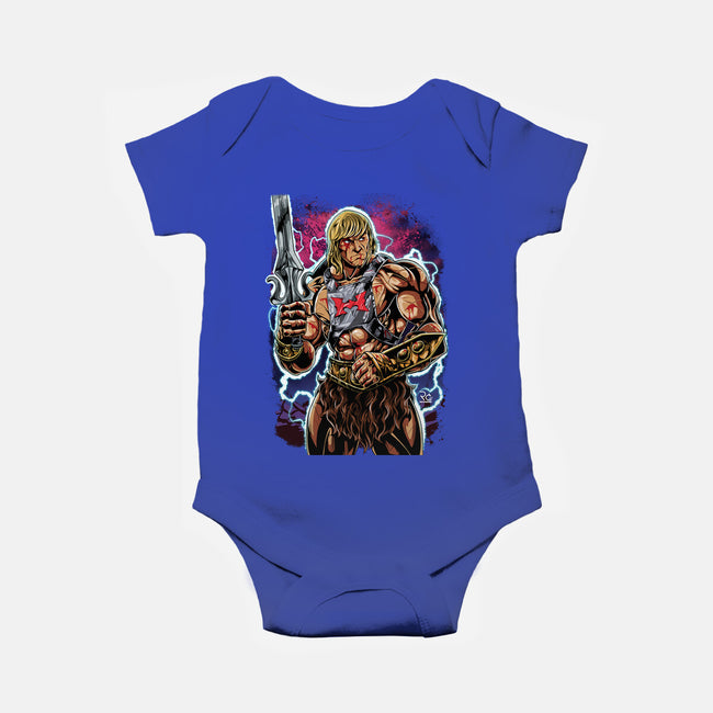 Hero Of The Greyskull-Baby-Basic-Onesie-Nihon Bunka