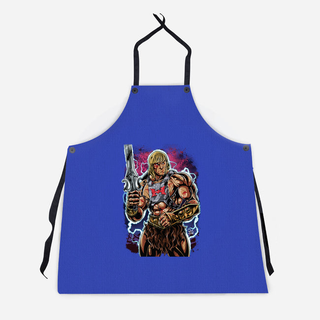 Hero Of The Greyskull-Unisex-Kitchen-Apron-Nihon Bunka