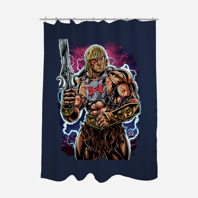 Hero Of The Greyskull-None-Polyester-Shower Curtain-Nihon Bunka