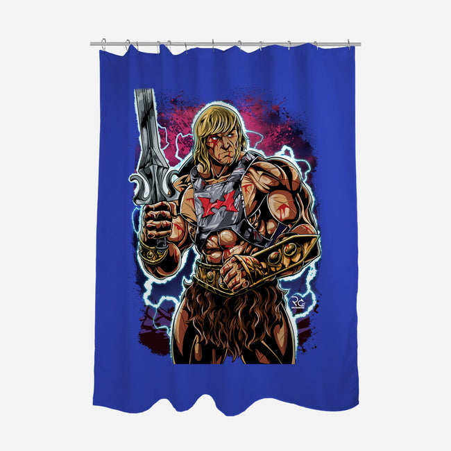 Hero Of The Greyskull-None-Polyester-Shower Curtain-Nihon Bunka