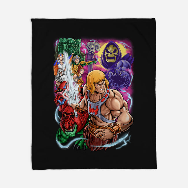 Power Of Greyskull-None-Fleece-Blanket-Nihon Bunka