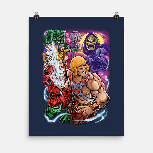 Power Of Greyskull-None-Matte-Poster-Nihon Bunka