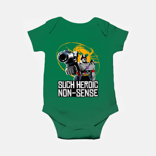 Such Heroic Non-Sense-Baby-Basic-Onesie-manoystee