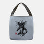 Kingston Falls Creature Sumi-e-None-Adjustable Tote-Bag-DrMonekers