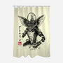 Kingston Falls Creature Sumi-e-None-Polyester-Shower Curtain-DrMonekers