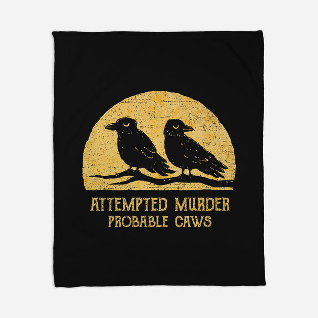 Probable Caws-None-Fleece-Blanket-kg07