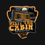 Visit The Cabin-Unisex-Baseball-Tee-glitchygorilla