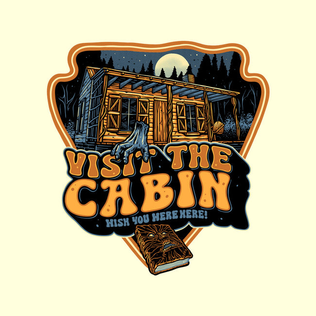 Visit The Cabin-None-Stretched-Canvas-glitchygorilla