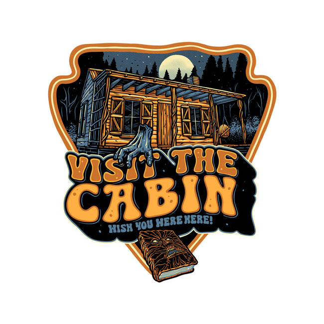 Visit The Cabin-None-Matte-Poster-glitchygorilla