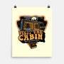 Visit The Cabin-None-Matte-Poster-glitchygorilla