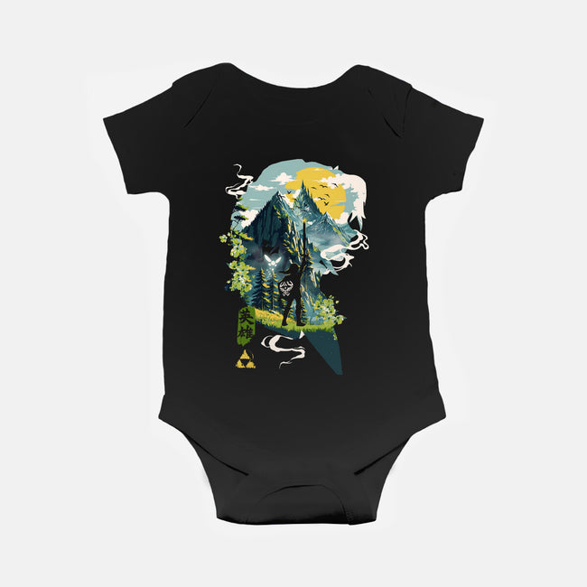 Ballad Of The Hero-Baby-Basic-Onesie-Arinesart