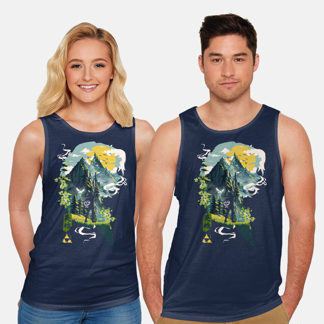 Ballad Of The Hero-Unisex-Basic-Tank-Arinesart