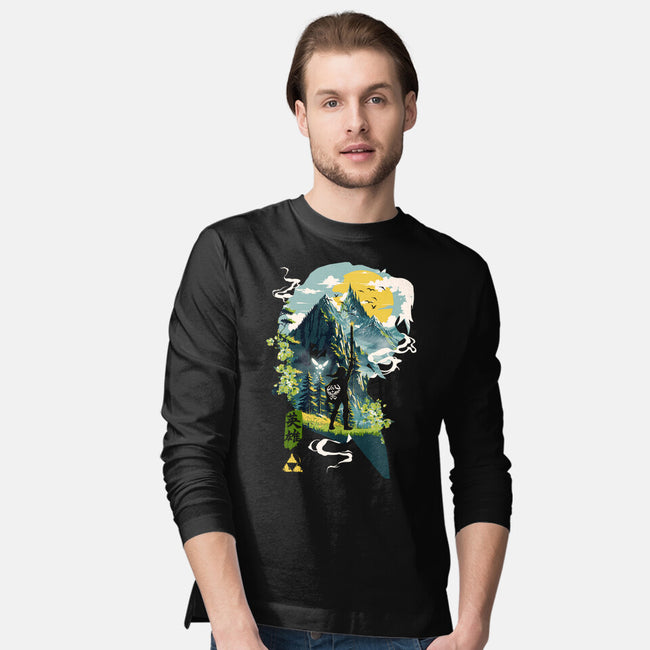 Ballad Of The Hero-Mens-Long Sleeved-Tee-Arinesart