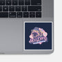 Just Wanna Sleep All Day-None-Glossy-Sticker-glitchygorilla