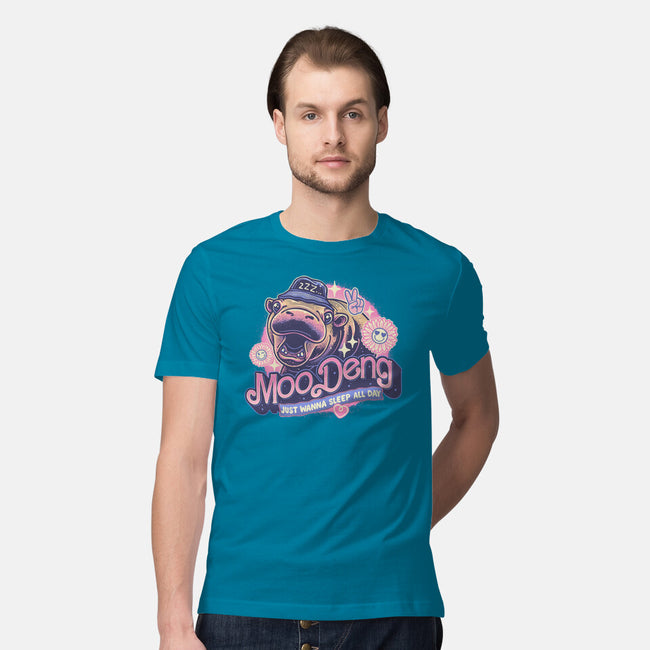 Just Wanna Sleep All Day-Mens-Premium-Tee-glitchygorilla