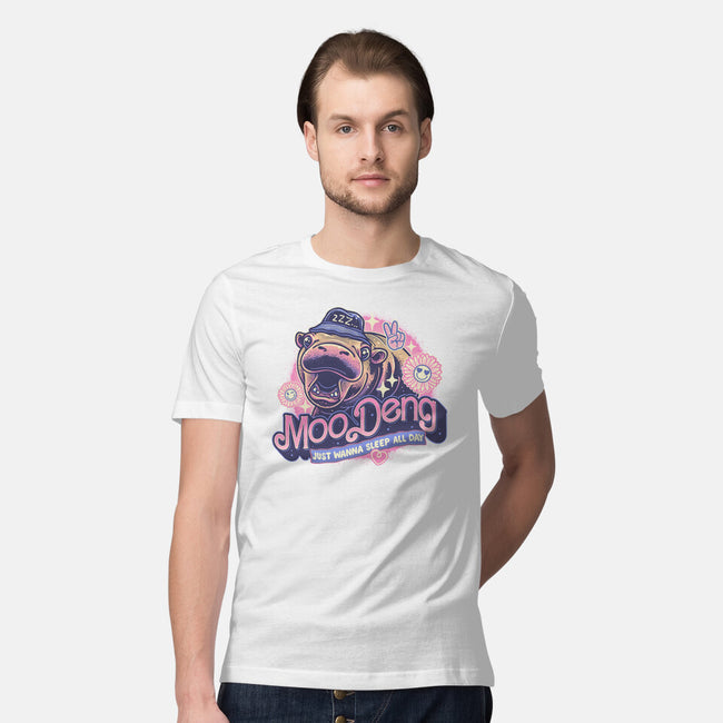 Just Wanna Sleep All Day-Mens-Premium-Tee-glitchygorilla