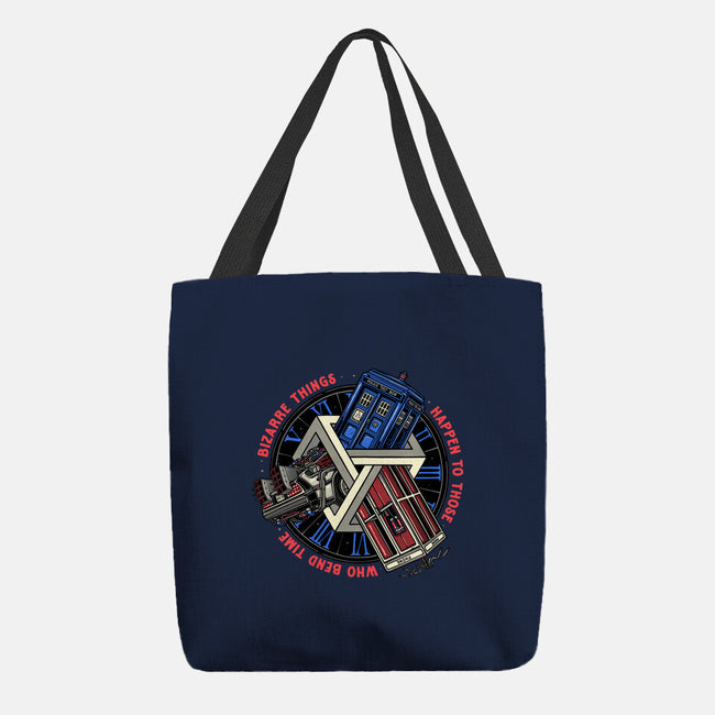 Time Benders-None-Basic Tote-Bag-glitchygorilla