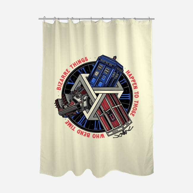 Time Benders-None-Polyester-Shower Curtain-glitchygorilla