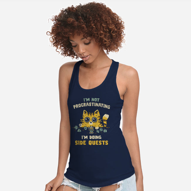 I'm Doing Side Quests-Womens-Racerback-Tank-kg07