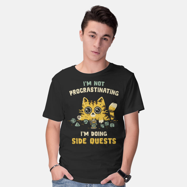 I'm Doing Side Quests-Mens-Basic-Tee-kg07