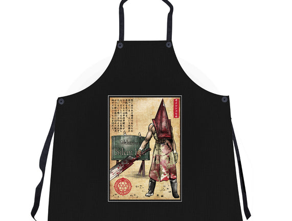 Pyramid Head Woodblock