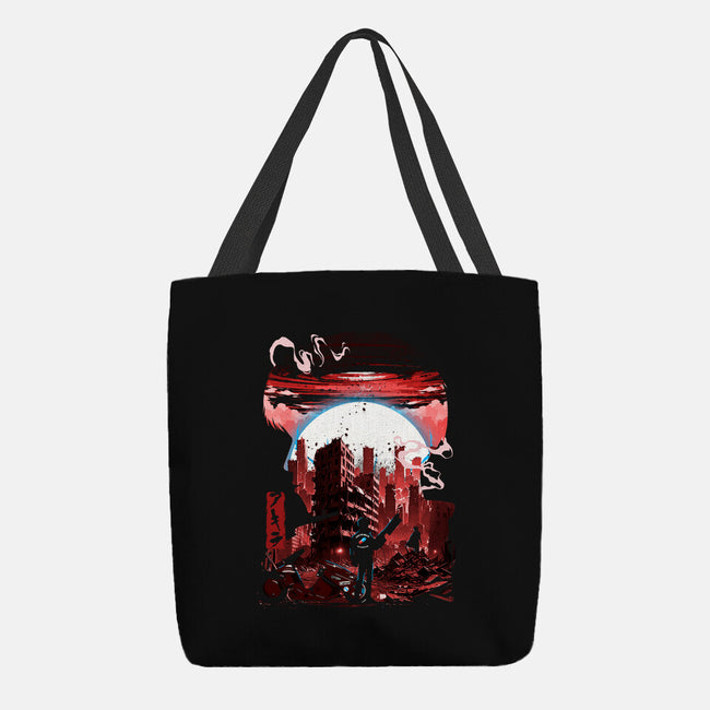 Neo-Tokyo Blues-None-Basic Tote-Bag-Arinesart