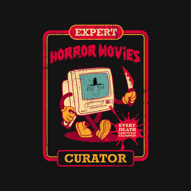 Expert Horror Movies Curator-Youth-Basic-Tee-sachpica