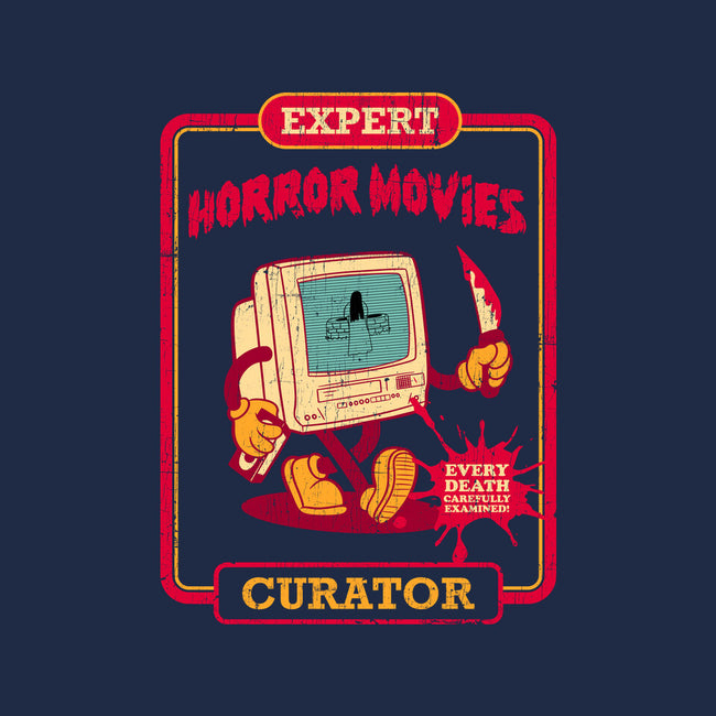 Expert Horror Movies Curator-None-Stretched-Canvas-sachpica