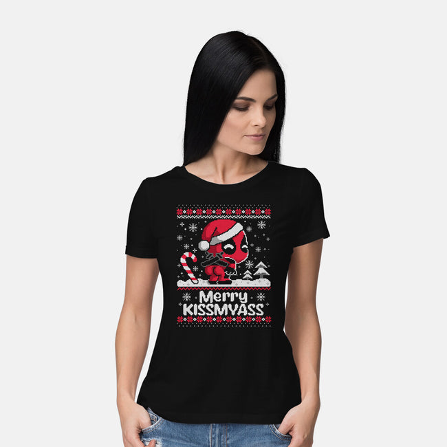 Merry Superhero-Womens-Basic-Tee-NemiMakeit