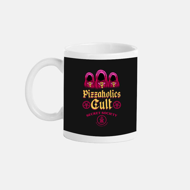 Pizzaholics Cult Secret Society-None-Mug-Drinkware-sachpica