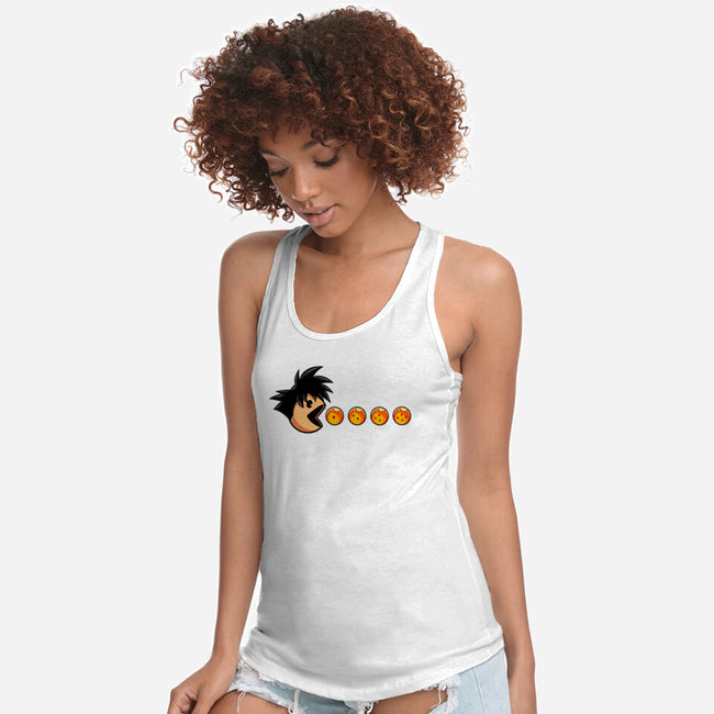 Eat Like Saiyan-Womens-Racerback-Tank-spoilerinc