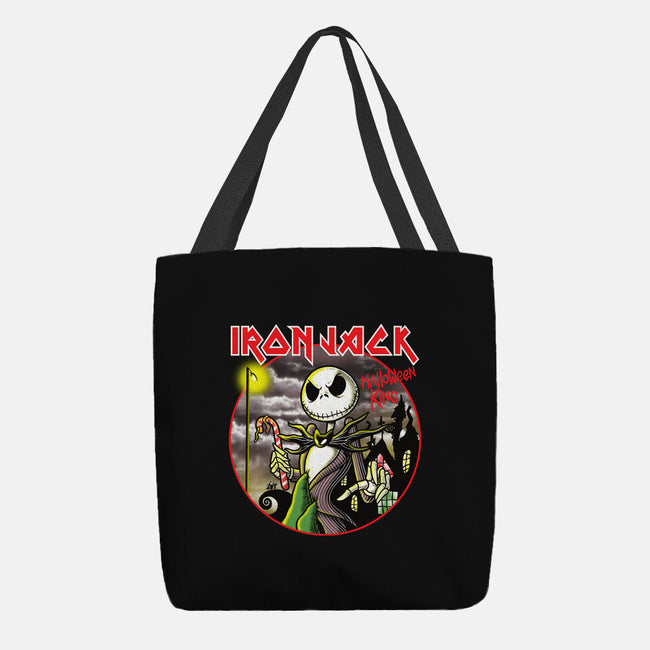 Iron Halloween King-None-Basic Tote-Bag-Barbadifuoco